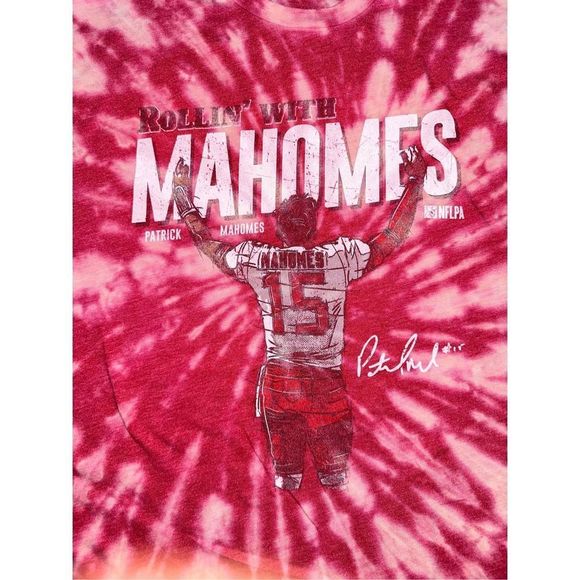 Kansas City Chiefs Patrick Mahomes Bleached Tee - Picture 3 of 4
